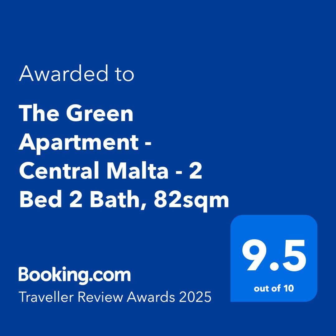 The Green Apartment - Central Malta - 2 Bed 2 Bath, 82Sqm Msida Exterior photo